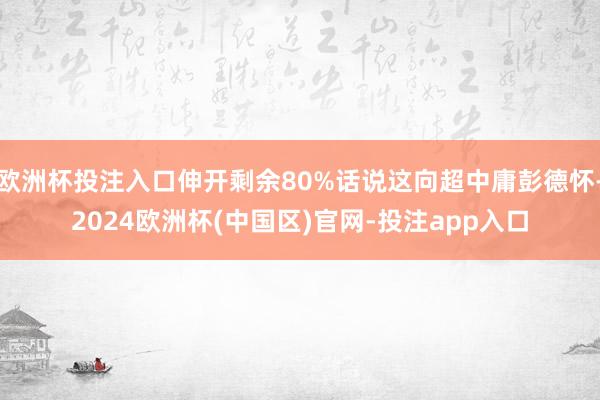 欧洲杯投注入口伸开剩余80%话说这向超中庸彭德怀-2024欧洲杯(中国区)官网-投注app入口